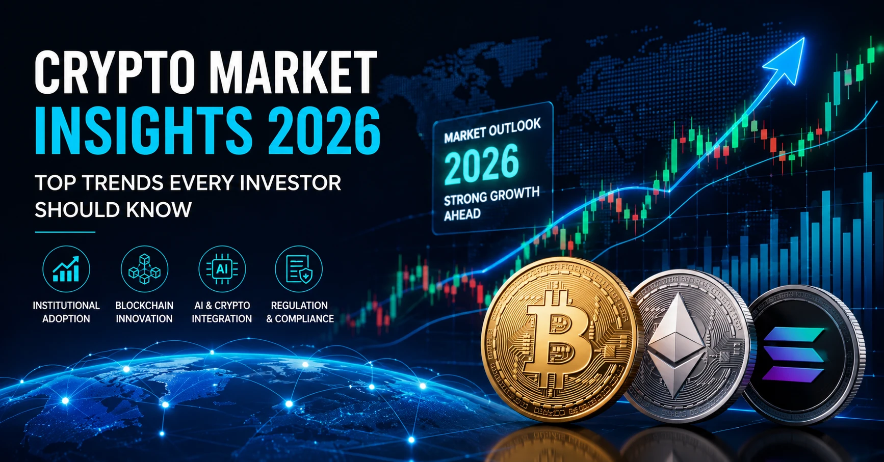 Crypto Market Insights 2026 showing Bitcoin